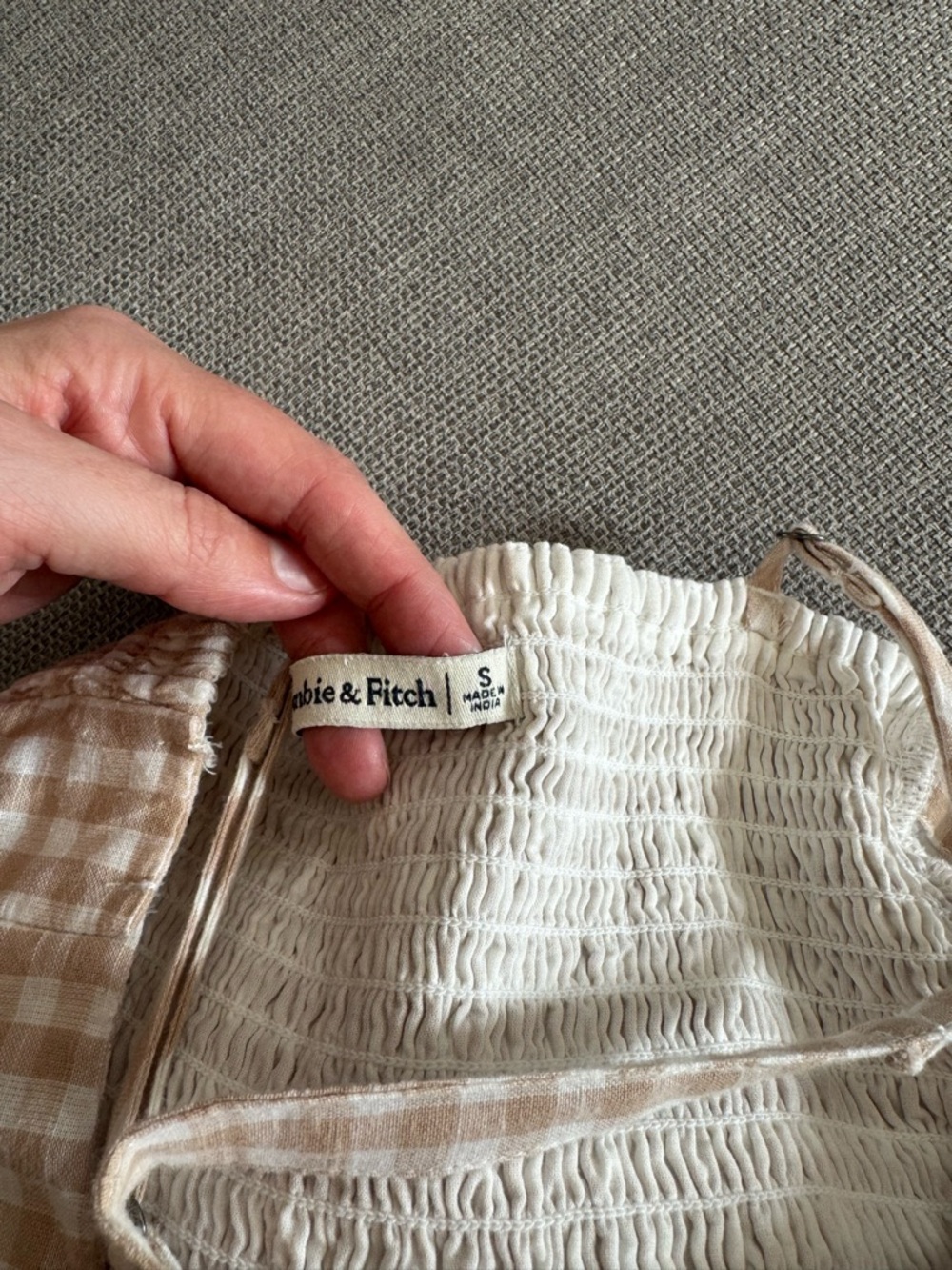 Abercrombie gingham sundress - Picture 6 of 6